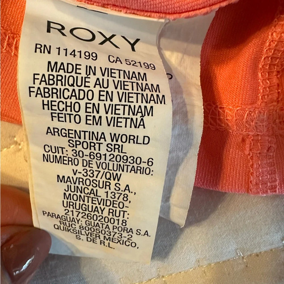 Roxy Women's Standard Whole Hearted Short Sleeve Rashguard, L(b5 - Picture 6 of 8